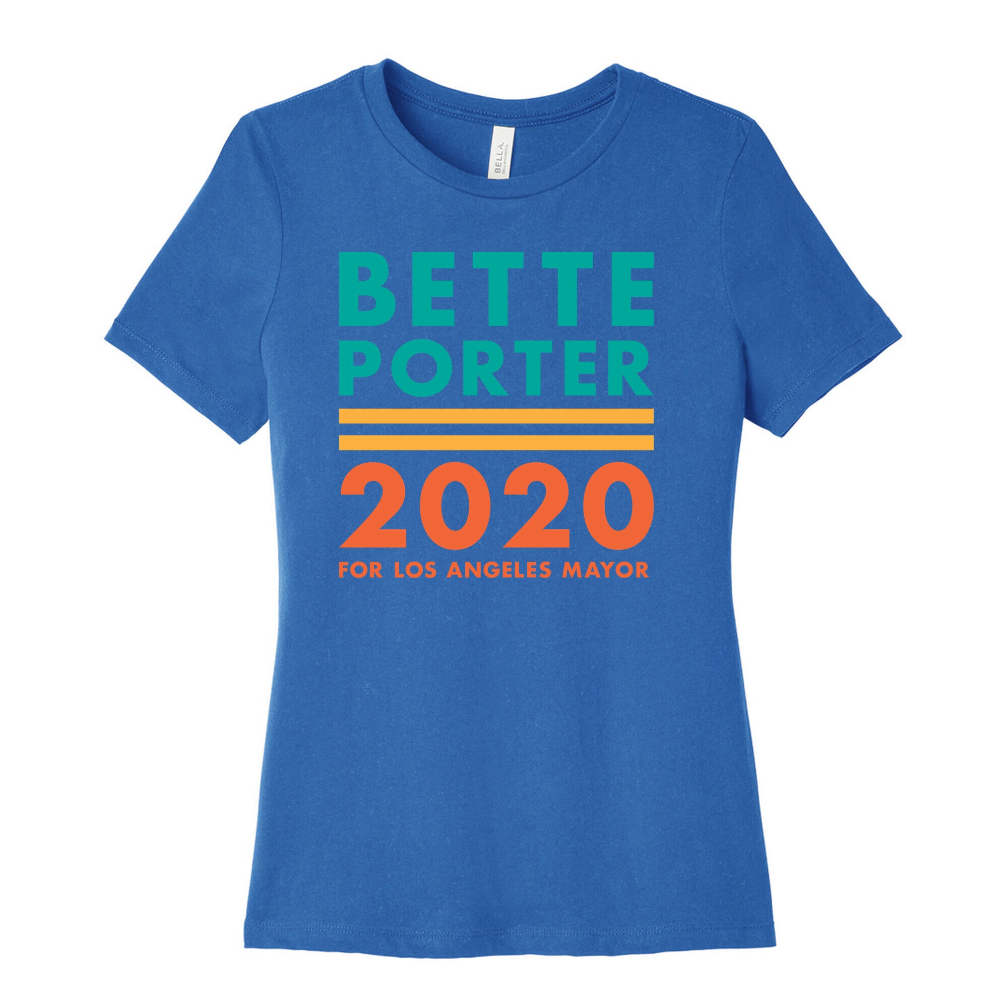 Bette Porter 2020 for Los Angeles Mayor Women's Cotton Tee